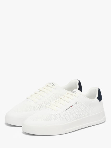 Sneakers En Cuir Tommy hilfiger Blanc men 5823YBS vue secondaire 1
