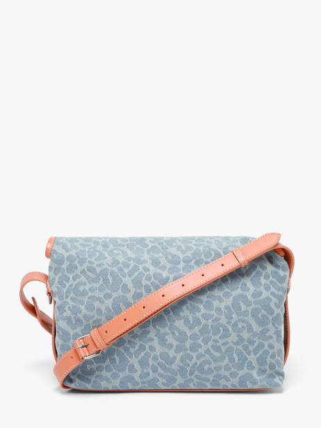 Sac Bandoulière Denim Leo Paul marius Bleu denim leo LOULODEL vue secondaire 3