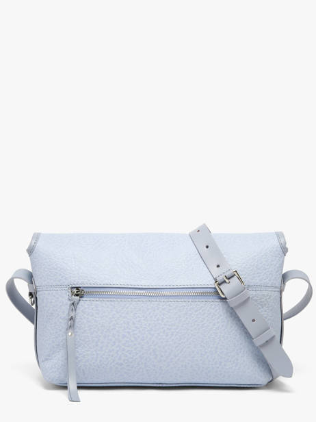 Sac Bandoulière Lavande Cuir Paul marius Bleu lavande LOULOLAV vue secondaire 3