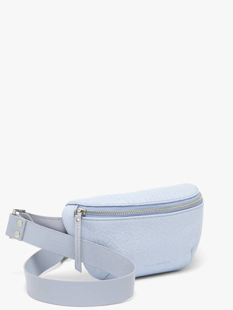 Sac Banane Cuir Paul marius Bleu lavande BANASLAV vue secondaire 1
