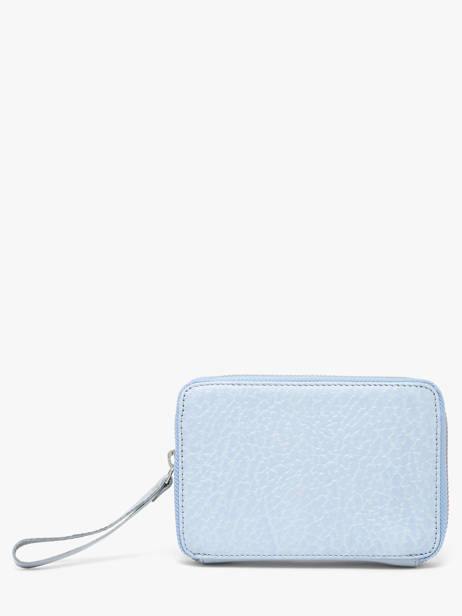 Portefeuille Cuir Paul marius Bleu lavande ALICELAV