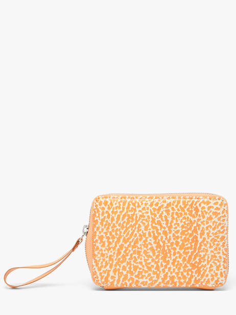 Portefeuille Cuir Paul marius Orange orangeade ALICEORA