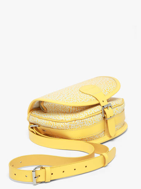 Sac Bandoulière Citronade Cuir Paul marius Jaune citronade BOHEMCIT vue secondaire 1
