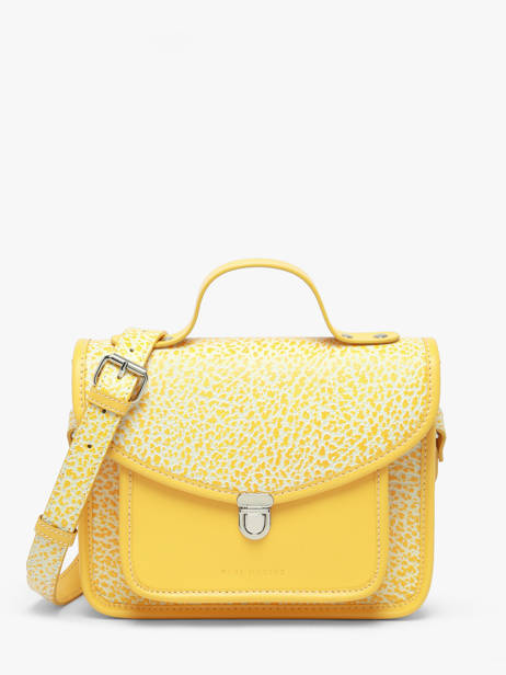 Sac Bandoulière Citronade Cuir Paul marius Jaune citronade GEORGCIT