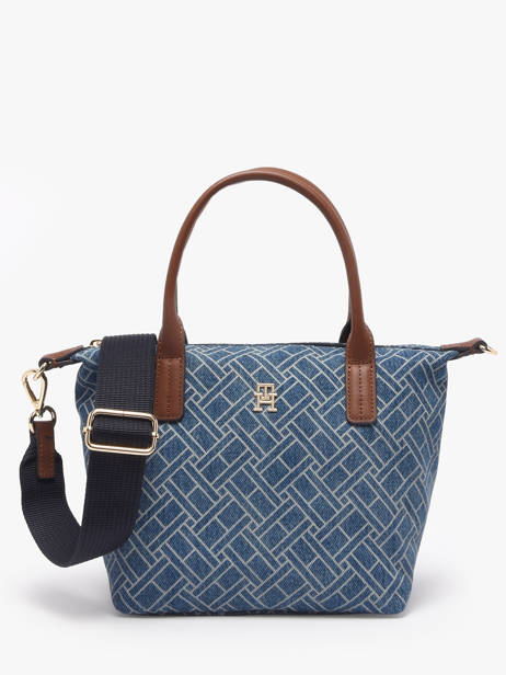 Crossbody Bag Popette Cotton Tommy hilfiger Blue popette AW18612