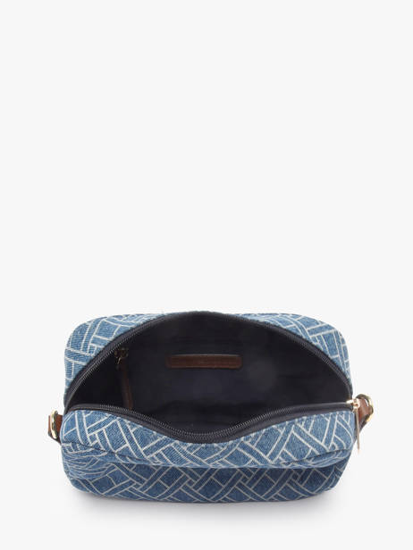 Shoulder Bag Popette Cotton Tommy hilfiger Blue popette AW18610 other view 2
