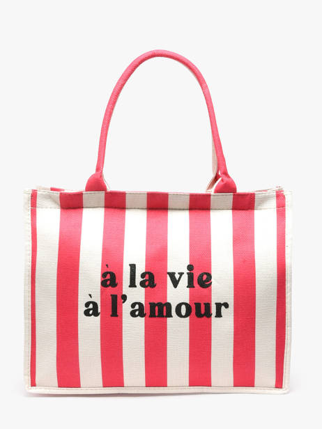 Shoulder Bag Plage Gerard pasquier Pink plage P26061