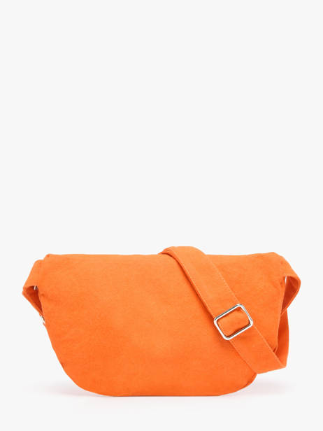 Recycled Coton Custine Belt Bag Rivedroite Orange timeless CUSTITIM other view 4