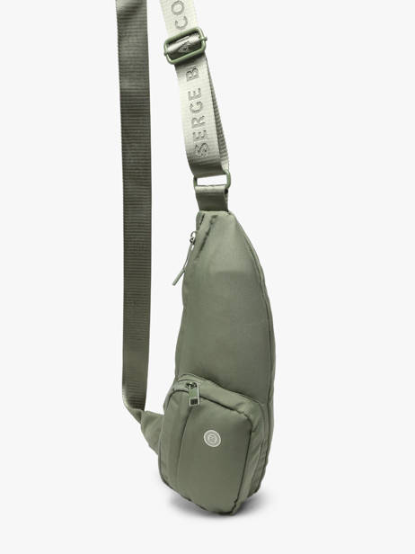 Crossbody Bag Serge blanco Green pop POP11006 other view 2