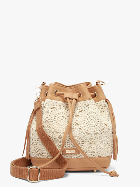 Shoulder Bag Antibes Cotton Les tropeziennes Beige antibes TZ03