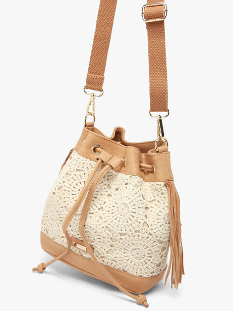 Shoulder Bag Antibes Cotton Les tropeziennes Beige antibes TZ03 other view 1