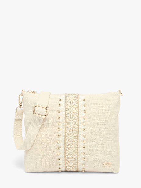 Shoulder Bag Bandol Cotton Les tropeziennes Beige bandol TZ02