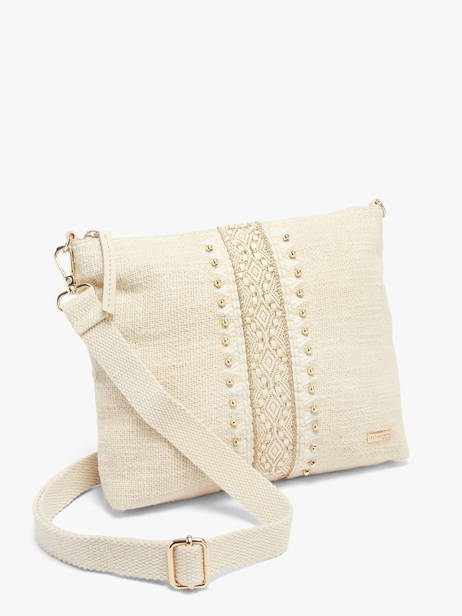 Shoulder Bag Bandol Cotton Les tropeziennes Beige bandol TZ02 other view 1