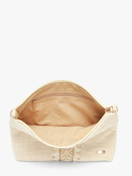 Shoulder Bag Bandol Cotton Les tropeziennes Beige bandol TZ02 other view 2