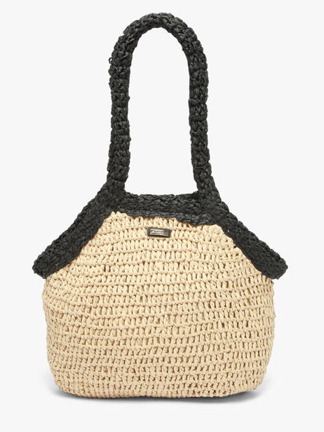 Shoulder Bag Galets Paper Les tropeziennes Beige galets TZ02