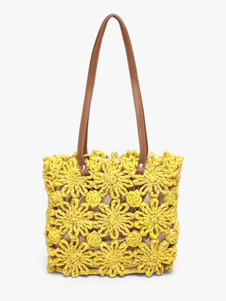 Shoulder Bag Mediterranee Paper Les tropeziennes Yellow mediterranee TZ02 other view 3