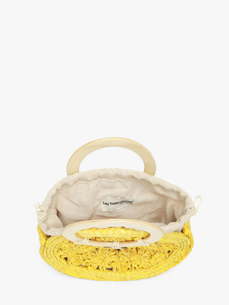 Crossbody Bag Mediterranee Paper Les tropeziennes Yellow mediterranee TZ03 other view 2