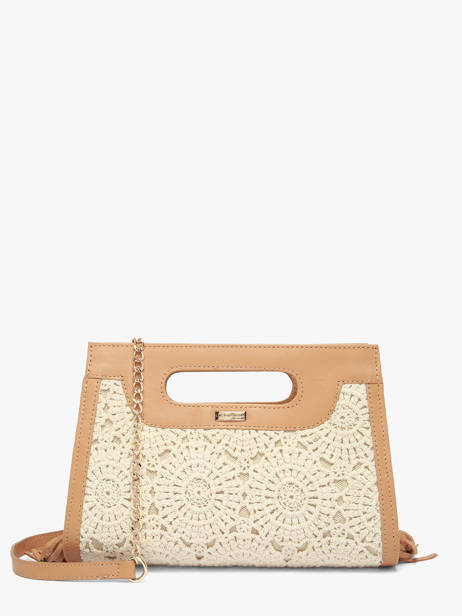 Shoulder Bag Antibes Cotton Les tropeziennes Beige antibes TZ02
