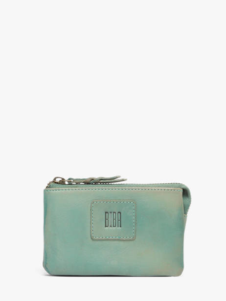 Porte-monnaie Heritage Cuir Biba Bleu heritage BT35