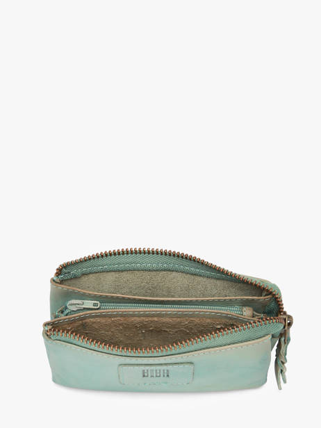 Porte-monnaie Heritage Cuir Biba Bleu heritage BT35 vue secondaire 1