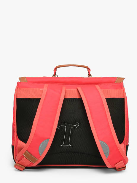 1 Compartment Satchel Tann's Pink les fantaisies f 35114 other view 3