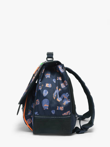 1 Compartment Satchel Tann's Blue les fantaisies g 35155 other view 1