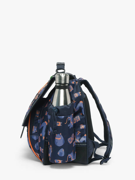 2-compartment Satchel Tann's Blue les fantaisies g 38155 other view 1