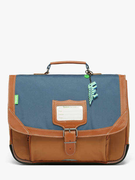 1 Compartment Satchel Tann's Blue les fantaisies g 35128