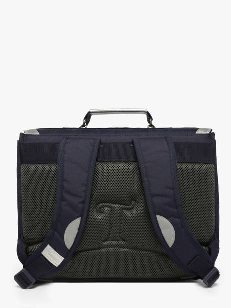 1 Compartment Satchel Tann's Blue les fantaisies f 35268 other view 3
