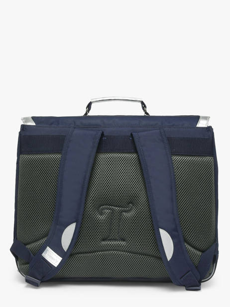 2-compartment Satchel Tann's Blue les fantaisies f 41268 other view 3