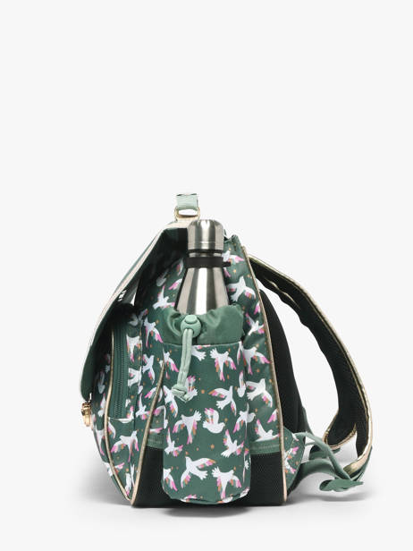 2-compartment Satchel Tann's Green les fantaisies f 44191 other view 1