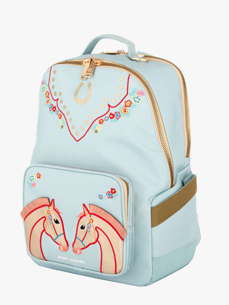 Bobby Backpack 1 Compartment Jeune premier Blue daydream girls G other view 2