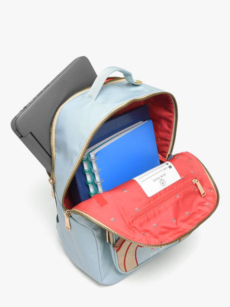 Bobby Backpack 1 Compartment Jeune premier Blue daydream girls G other view 3