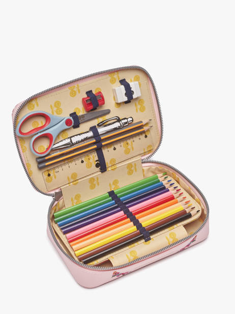 Trousse 1 Compartiment Jeune premier Bleu daydream girls G vue secondaire 2