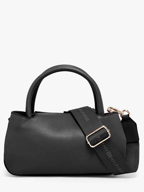 Sac Porté Main Th Logotape Polyester Tommy hilfiger Noir th logotape AW18743 vue secondaire 3