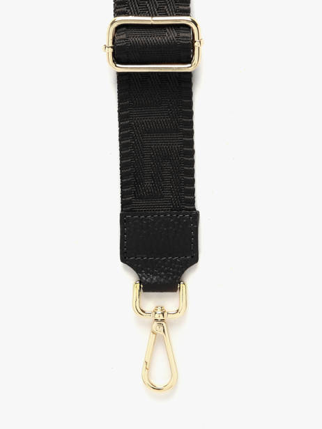 Bandoulière De Sac Caviar Milano Noir caviar CA25SSOB vue secondaire 1