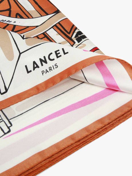Foulard Lancel Rose 150 ans A14138 vue secondaire 2