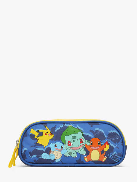 Trousse 2 Compartiments Pokemon Bleu pokemon & friends 26KK207D