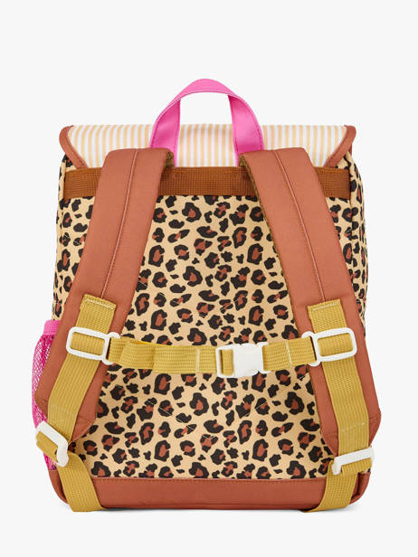 Sac à Dos Hello hossy Marron cool kids S6 vue secondaire 4