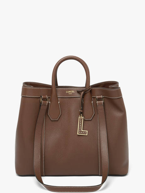 Shoulder Bag Belleville Leather Lancel Brown belleville A14269