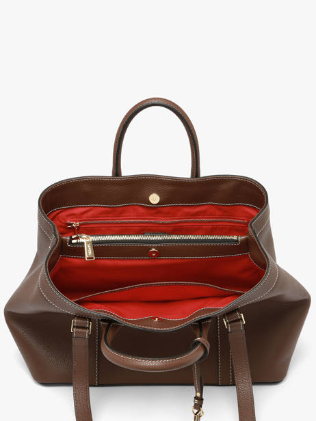 Shoulder Bag Belleville Leather Lancel Brown belleville A14269 other view 4