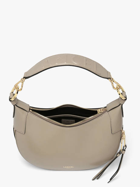 Shoulder Bag Origami Leather Lancel Gray origami A13313 other view 3