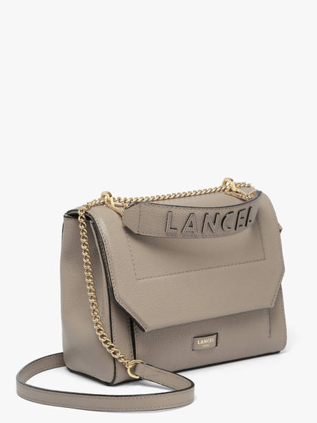 Top Handle M Ninon Leather Lancel Gray ninon A09222 other view 1