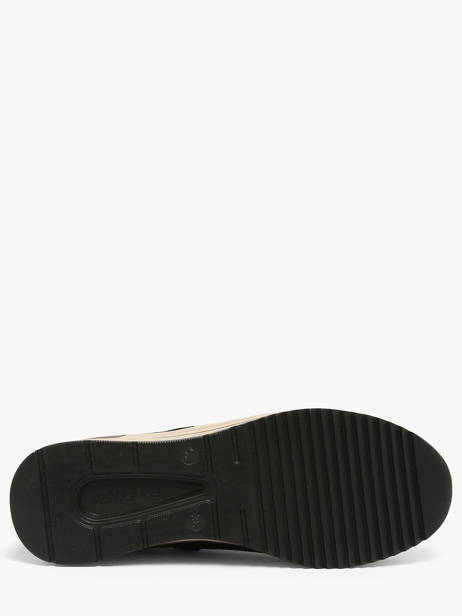 Sneakers Semelle Compensée En Cuir Remonte Noir women 5 vue secondaire 4