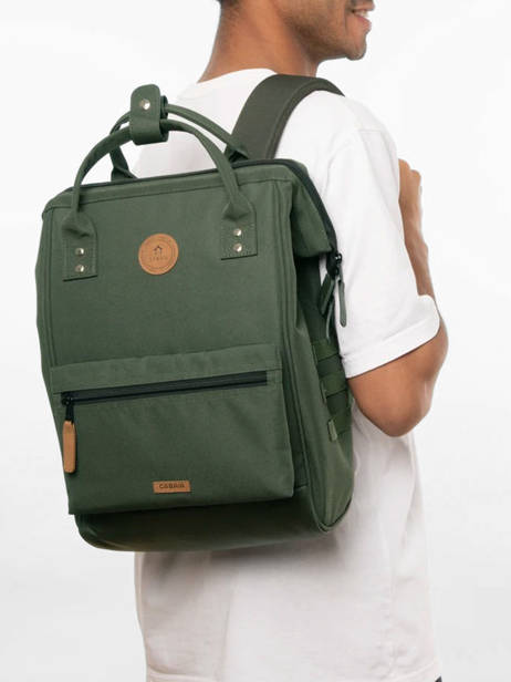 Adventurer Large - Backpack Cabaia Green adventurer L other view 1