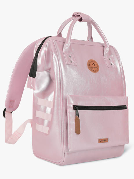 Adventurer Medium - Customisable Backpack  Cabaia Pink adventurer BAGS other view 3