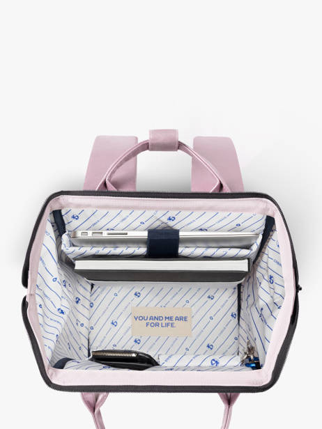 Adventurer Medium - Customisable Backpack  Cabaia Pink adventurer BAGS other view 4