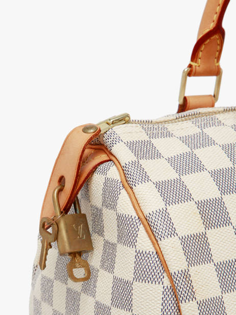 Handbag Second Life Louis vuitton Blue second life DU1098 other view 4