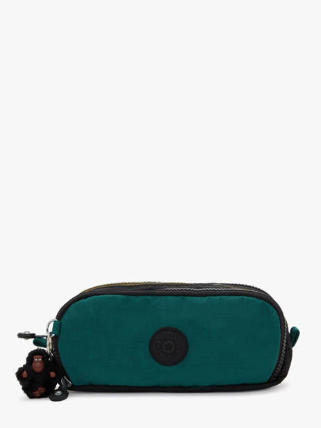 3-compartment Pouch Back To School Kipling Green back to school K13564
