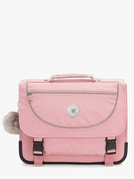 2-compartment Satchel Kipling Pink back to school K12074